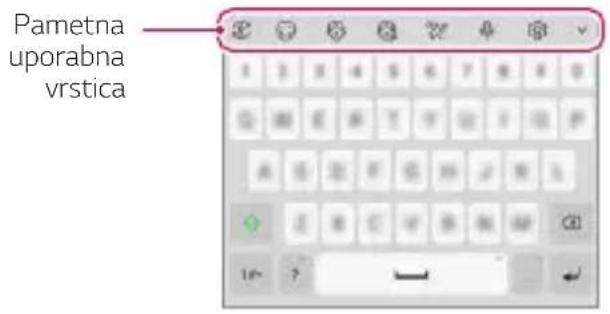 LG ThinQ G8S - Uporaba pametne orodne vrstice - 1