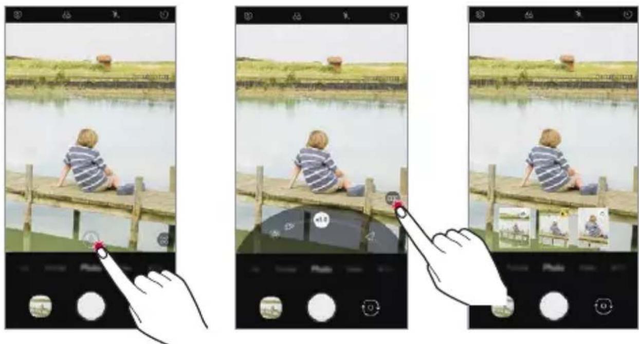 LG ThinQ G8S - Vista previa triple - 1