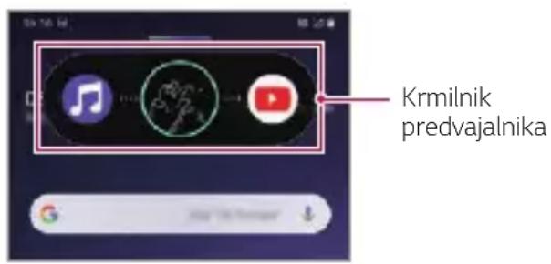 LG ThinQ G8S - Nadzor glasbe in videoposnetkov - 1