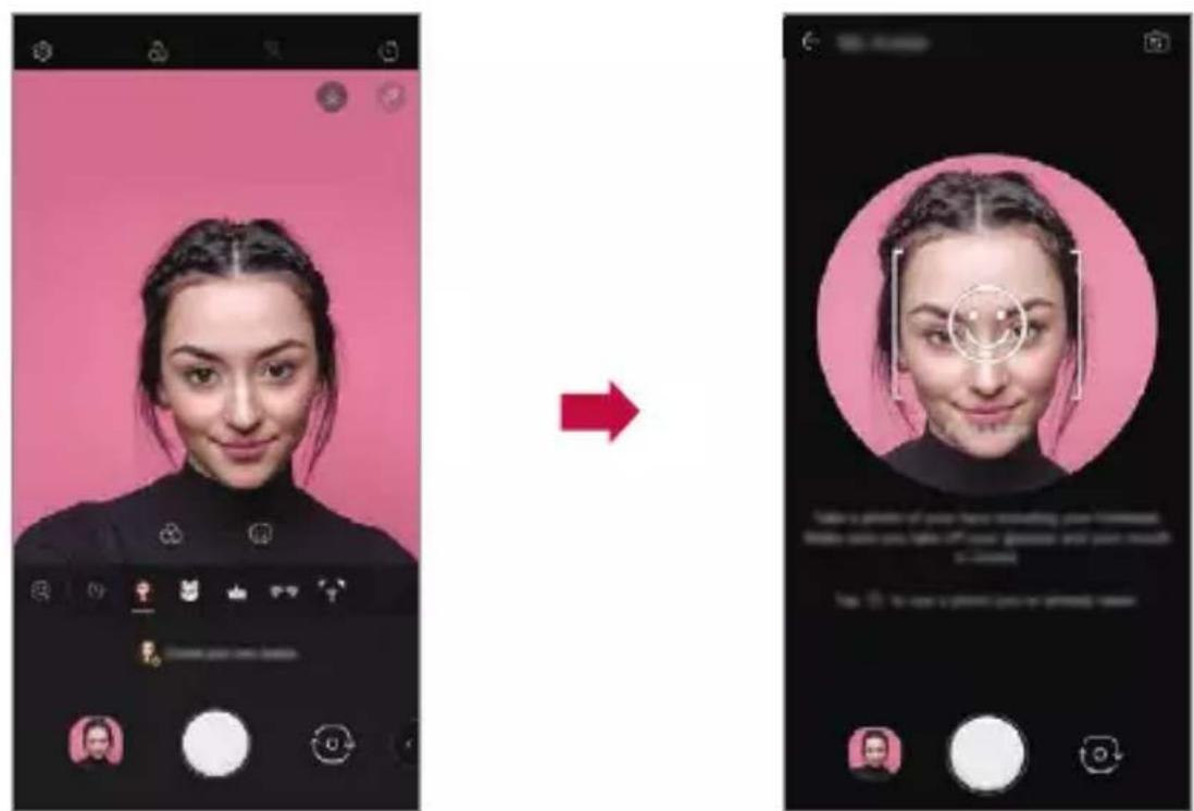 LG ThinQ G8S - Izdelava Mojega avatarja - 1