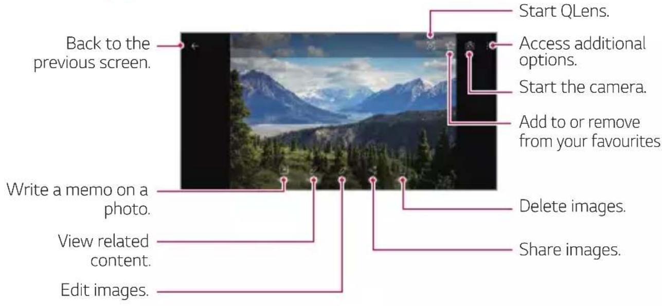 LG ThinQ G8S - Viewing photos - 1