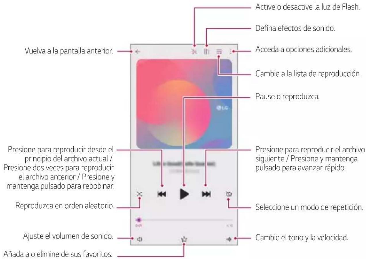 LG ThinQ G8S - Música - 1