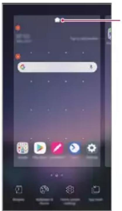 LG ThinQ G8S - Edición de la pantalla inicio - 1