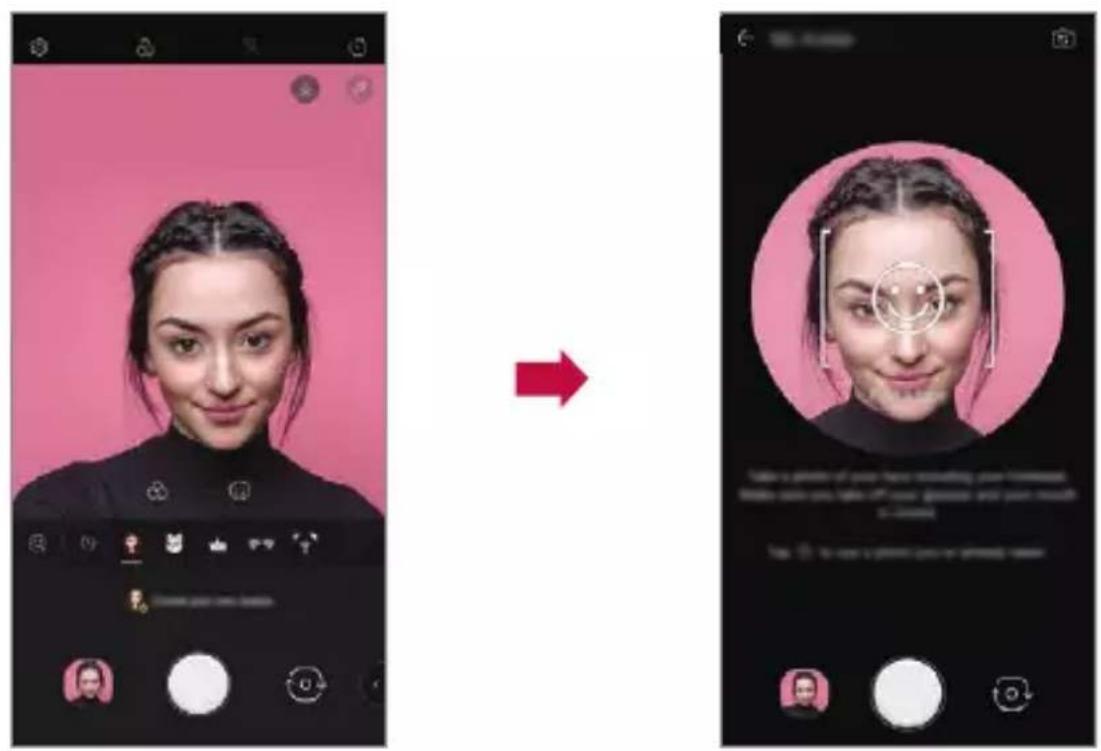 LG ThinQ G8S - Creare Avatarul meu - 2