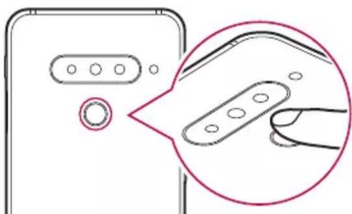 LG ThinQ G8S - Enregistrement des empreintes digitales - 3