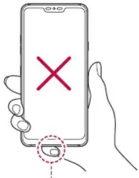 LG ThinQ G7 - Do NOT attempt to remove the back cover. - 3