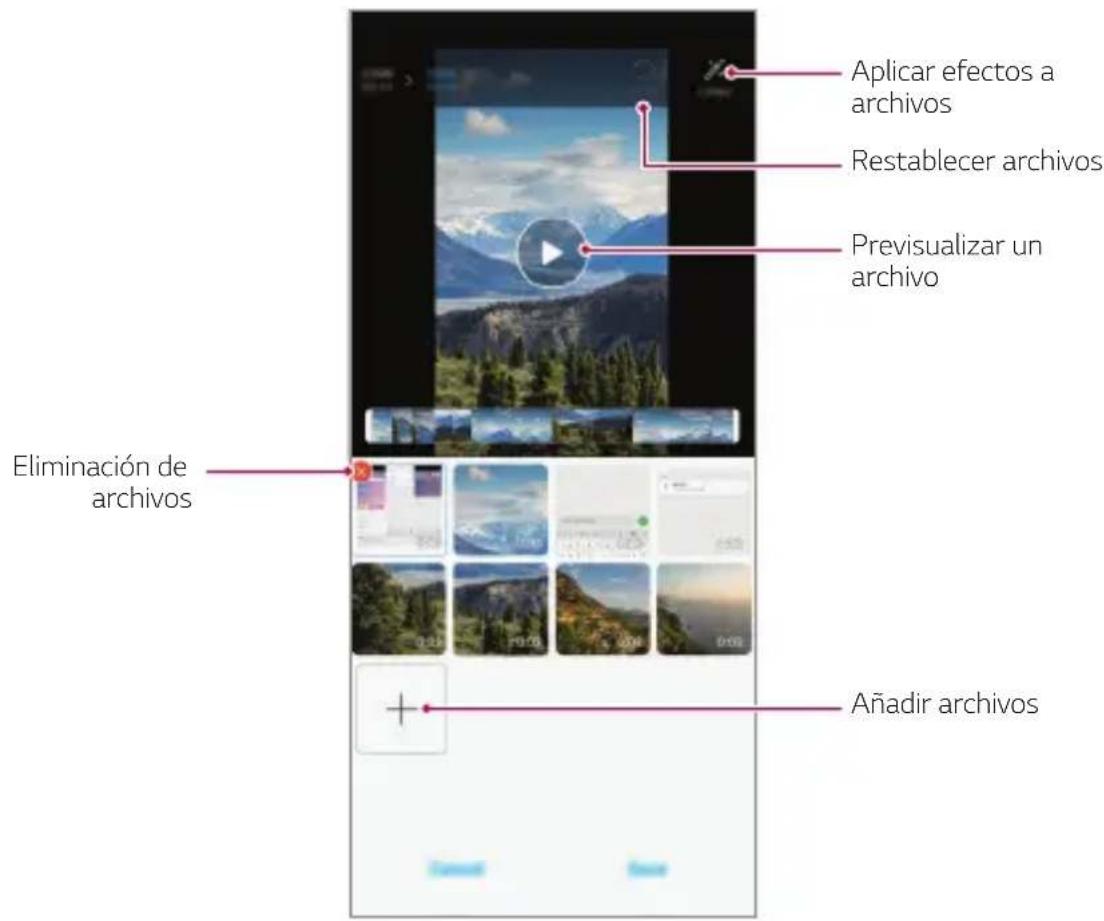 LG ThinQ G7 - Crear una película - 1
