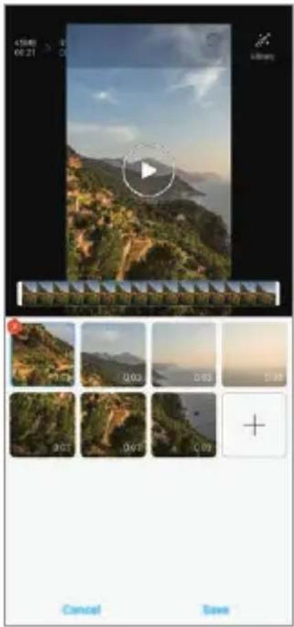 LG ThinQ G7 - Creating a movie - 1