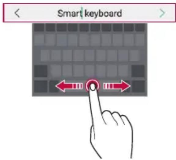 LG ThinQ G7 - Mutarea cursorului - 1