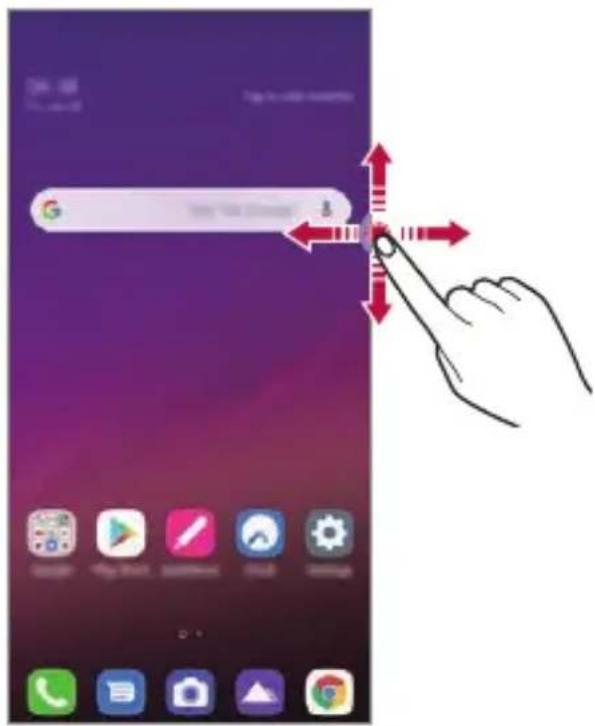 LG ThinQ G7 - Zmiana położenia Floating Bar - 1