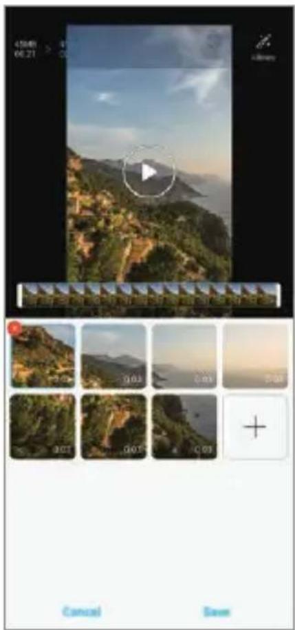 LG ThinQ G7 - Crearea unui film - 1