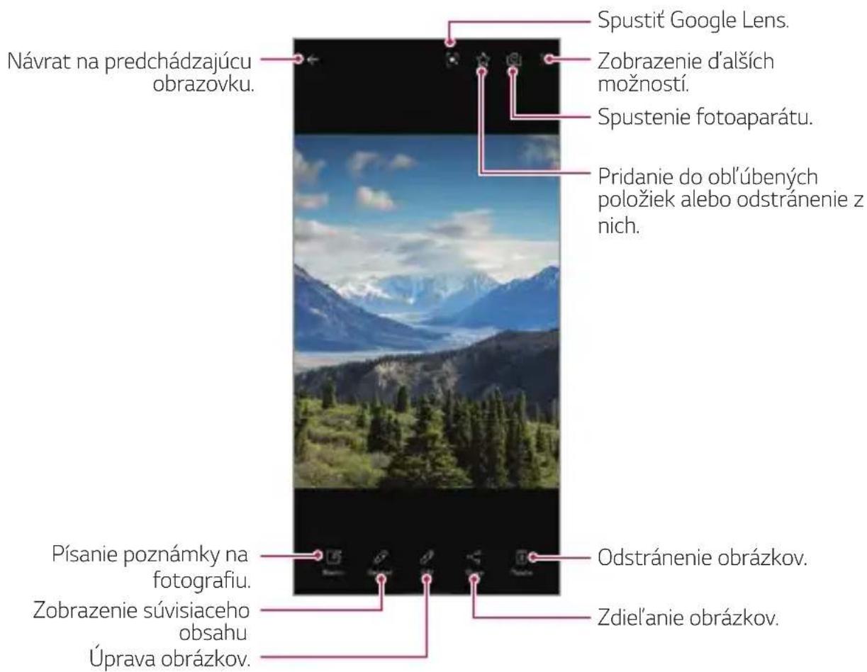 LG ThinQ G7 - Zobrazovanie fotografií - 1