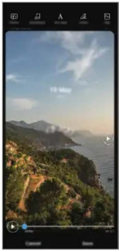 LG ThinQ G7 - Creación de un vídeo a partir del contenido relacionado - 2