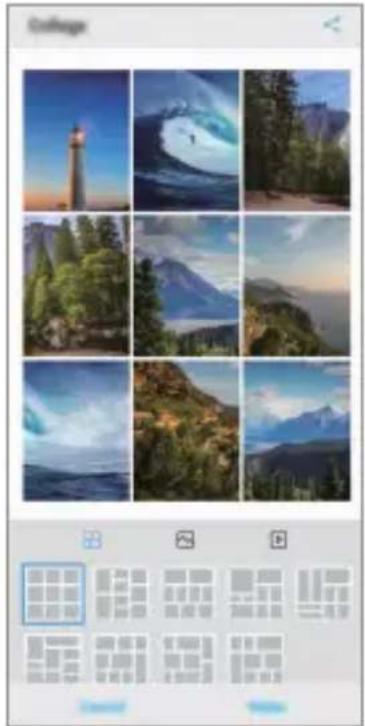 LG ThinQ G7 - Crearea unui colaj - 2
