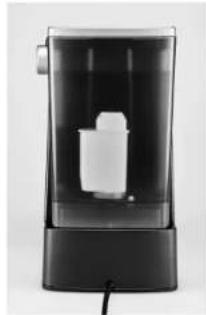 Solis Eureka Mignon 1663 - Installing the water filter cartridge - 1