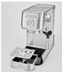 Solis Eureka Mignon 1663 - ■ CLEANING THE CASING, THE CUP TRAY AND THE WATER TANK - 2