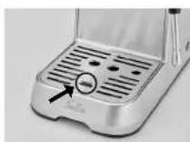 Solis Eureka Mignon 1663 - ■ NETTOYAGE DU BAC ET DE LA GRILLE EGOUTTOIR - 1