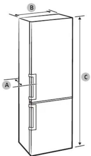 SAMSUNG RR39A746341 - Vrijruimte - 2