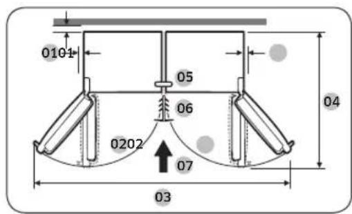 SAMSUNG RR39A746341 - Gepaarde installment - 2