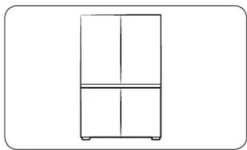 SAMSUNG RR39A746341 - Side-by-Side-Aufstellung - 1
