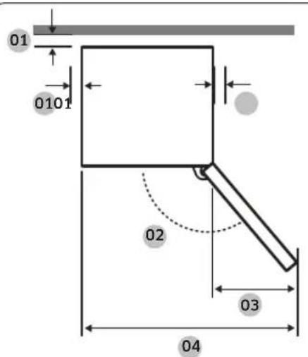 SAMSUNG RR39A746341 - Aufstellung - 1