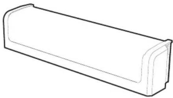 SMEG FAB10RCR5 - Balconnets pour produits laitiers - 1