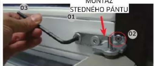 SAMSUNG SRL456LS - Osadenie tesnenia - 1