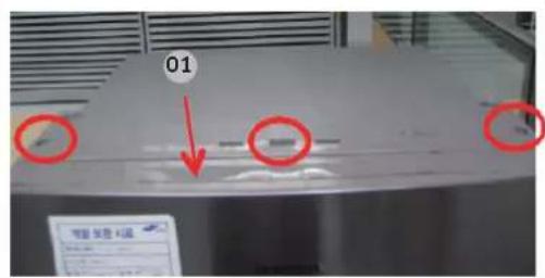 SAMSUNG SRL456LS - Oberes Scharnier - 1