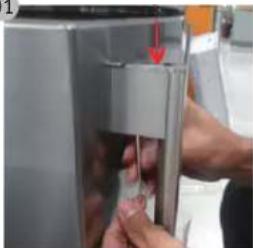 SAMSUNG SRL456LS - Per staccare le maniglie - 1