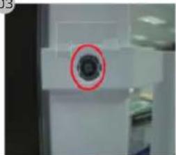SAMSUNG SRL456LS - Substituir o vedante - 6