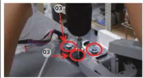 SAMSUNG SRL456LS - Reversing the door - 3