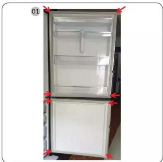 SAMSUNG SRL456LS - Për të hequr guarnicionin - 1
