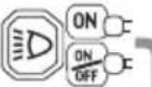 HITACHI WH18DBDL2 - How to use the LED light - 4