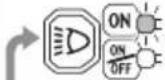 HITACHI WH18DBDL2 - How to use the LED light - 2