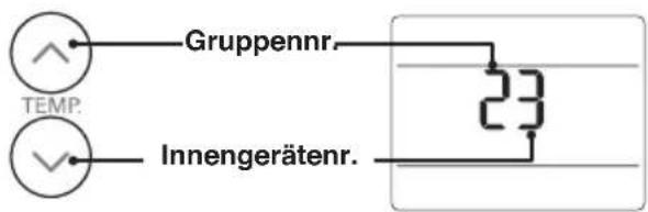 LG PQWRHQ0FDB - Einstellungsmodus - Adresse der Zentralsteuerung anzeigen - 4