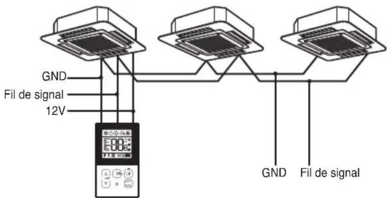 GND Fil de signal 12V GND Fil de signal
