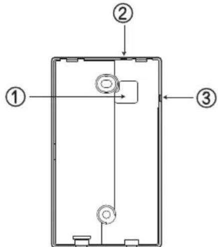 LG PQRCVCL0QW - Vous pouvez installer le câble du dispositif de régulation à distance filiaire selon trois directions. - 1