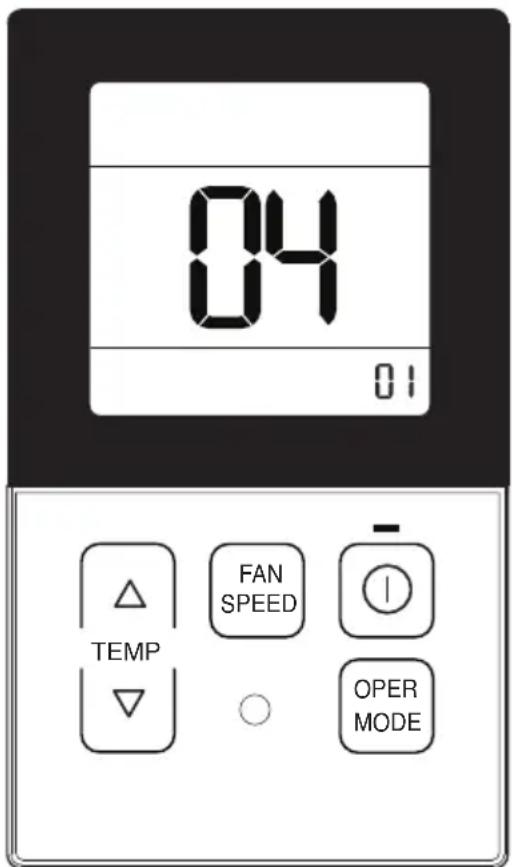 04 TEMP FAN SPEED - I OPER MODE