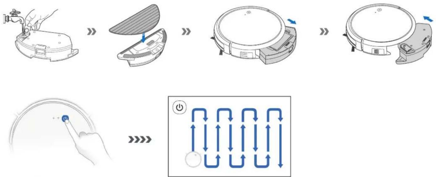 ECOVACS DEEBOT 661 - Système de nettoyage optionnel - 1