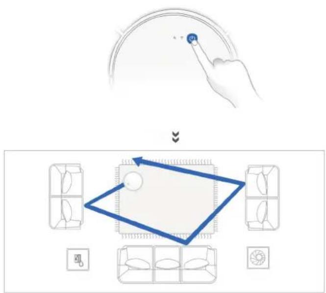 ECOVACS DEEBOT 661 - AUTO Cleaning Mode - 1