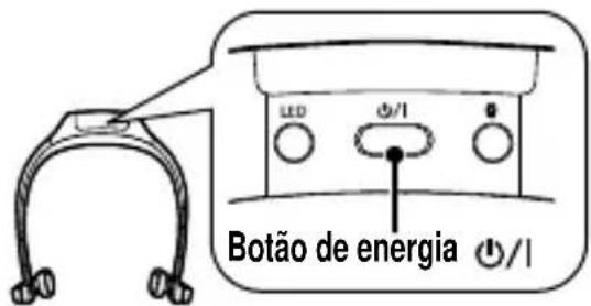 PANASONIC RP-BTGS10 - Pressione e mantenha o botão de energia (pdr aproximadamente 2 segundos. - 1