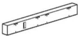PANASONIC TH-75BQE1W - Vérification des accessoires - 6