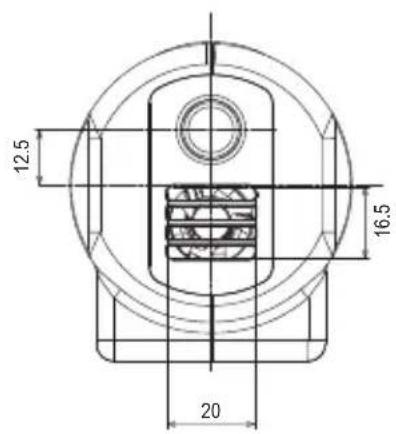 PANASONIC AG-UCK20G - Maßzeichnungen (Einheit: mm) - 3
