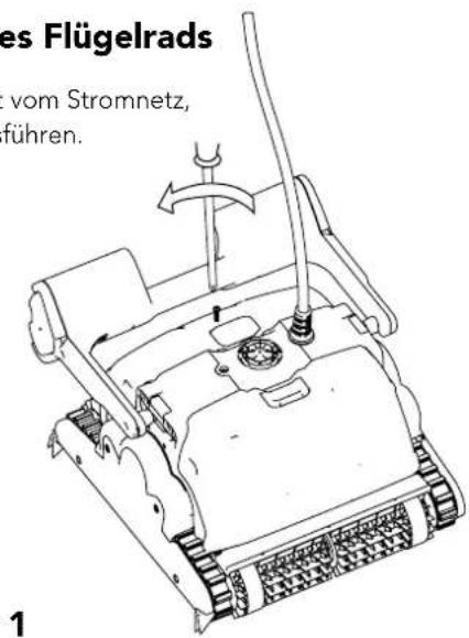 MAYTRONICS Dolphin M400 - Teil 2 – Ausbau und Reinigung des Flügelrads - 2