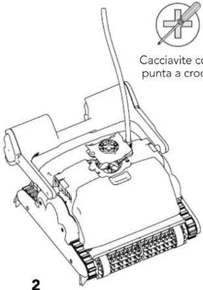 MAYTRONICS Dolphin M400 - Parte 2 – Smontaggio e pulizia della girante - 3
