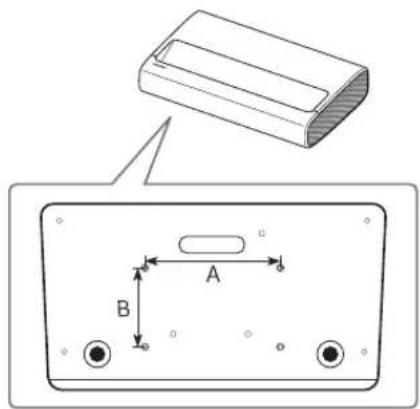 SAMSUNG SP-LSP7TFA - Mounting the Projector on a wall - 2