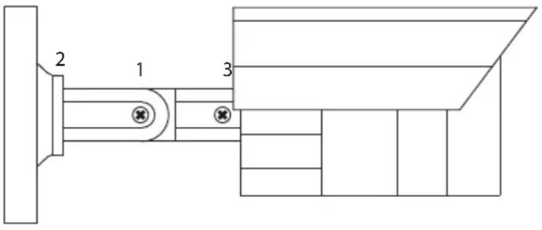 SWANN Pro-535 - Mounting the camera - 1