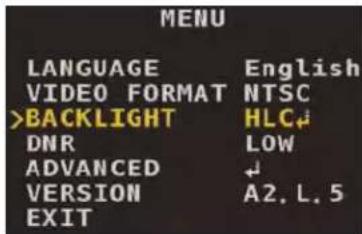FLIR MPX C237BD - Compensación de luz alta (HLC) - 2