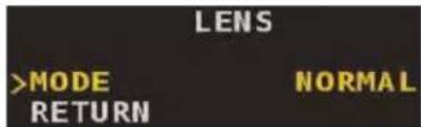 FLIR MPX C237BD - To configure the lens settings: - 2