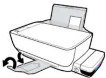 HP Deskjet GT 5810 - Chargement du papier de petit format - 5